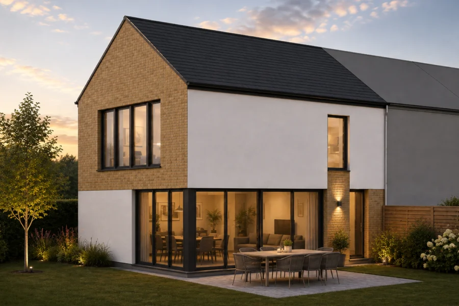 Stackhomes - Modèle type - Mitoyen 1: vue 2